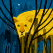 The New York Times, El paseo del puma, EEUU 2019. Un proyecto de Ilustración e Ilustración editorial de Paloma Valdivia - 30.11.2020