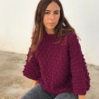 Tristaina Sweater SP para WAK. Fashion, and Fiber Arts project by Estefa González - 09.13.2018