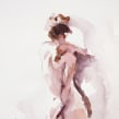 Cuerpo Etéreo . Fine Arts, Painting, Sketching, Watercolor Painting, Artistic Drawing, and Figure Drawing project by Michele Bajona - 01.07.2021