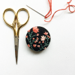 Mini buttons. Embroider project by Defne Güntürkün - 01.01.2017