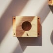 Diseño de productos - Casa de Pájaros Kerf. Un projet de 3D, Design industriel, Conception de produits , et Conception 3D de Nicolás Robertson - 13.10.2020