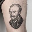 Tatuajes de retratos. Un proyecto de Diseño de tatuajes de Mazvtier - 08.03.2021
