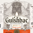 GUISHBAC - Mezcal 100% agave 🇲🇽⛰️. Design, Traditional illustration, Graphic Design, Packaging, Pencil Drawing, Drawing, Portrait Drawing, and Artistic Drawing project by Emi Renzi - 03.09.2021