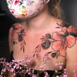 Floral Chestpiece. Desenho de tatuagens projeto de Jen Tonic - 29.04.2021