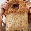 Punched Raffia Purses. A Design, and Fiber Arts project by Rose Pearlman - 06.11.2021