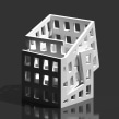 Architecture Anomaly 7 - Box Mitosis. Um projeto de Design, Ilustração, Arquitetura, Modelagem 3D e Ilustração Arquitetônica de Saul Kim - 18.06.2021
