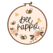 Bee Happy!. Un progetto di Calligrafia di Chiara Bacchini - 03.07.2021