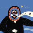 68 voces - Set of illustrations for animation about a folk tale from Sonora, Mexico.. Un proyecto de Ilustración tradicional, Animación, Diseño de personajes e Ilustración vectorial de Adriana Quezada - 07.09.2017