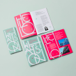 A collection of seasonal theatre guides featuring bespoke typography. Un proyecto de Diseño gráfico y Tipografía de Dani Molyneux - 16.07.2021