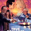 True Romance packaging artwork for Arrow Video. Illustration, Graphic Design, Packaging, and Digital Painting project by Sam Gilbey - 03.22.2021