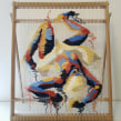 Unravelling - Woven Tapestry. Un proyecto de Artesanía y Bellas Artes de Marion Weymes - 06.09.2021