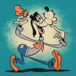 It’s your friend, Good ol’ Goofy! ✨🤓. Traditional illustration, Digital Illustration, and Children's Illustration project by Ed Vill - 09.06.2021