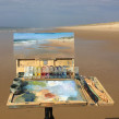 Seascapes oilpaintings painted en plein air. Oil Painting project by Yo Rühmer - 09.19.2021