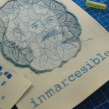 Inmarcesible. Portrait Illustration, Embroider, and Textile Illustration project by Bugambilo - 09.20.2021