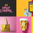 Hello Cupper - Brand identity. Design projeto de Mijal Zagier - 09.09.2021