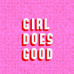 Girl Does Good - Logo and Identity Ein Projekt aus dem Bereich Design von Mijal Zagier - 04.10.2021