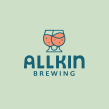 Allkin logo and brand identity. Un proyecto de Ilustración tradicional, Br, ing e Identidad y Diseño de logotipos de Aron Leah - 08.10.2021