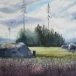 Rocks. Un proyecto de Pintura a la acuarela de Christian Koivumaa - 17.10.2021