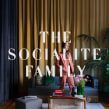 THE SOCIALITE FAMILY. Direção de arte, Br, ing e Identidade, e Design gráfico projeto de Jefferson PAGANEL - 29.10.2021