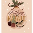 Lettering di Natale. Un proyecto de Ilustración tradicional, Lettering, Lettering digital, H y lettering de Chiara Bacchini - 01.11.2021
