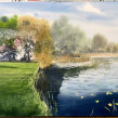 Autumn landscape in Watercolor . Un proyecto de Pintura a la acuarela de Christian Koivumaa - 01.11.2021