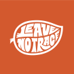 Leave No Trace. Lettering project by Francis Chouquet - 11.15.2021