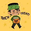 Trick or Treat!. Un proyecto de Ilustración de Shauna Lynn Panczyszyn - 31.10.2021