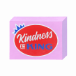 Kindness is king. H, and Lettering project by Christopher Rouleau - 11.28.2021