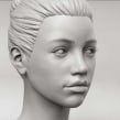 Girl Sculpt Ein Projekt aus dem Bereich 3D, Skulptur, 3-D-Modellierung und Design von 3-D-Figuren von Davide Sasselli - 06.12.2021