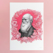 Charles Darwin . Un projet de Illustration, Illustration de portrait, Illustration d'encre et Illustration naturaliste de Philip Harris - 27.09.2017