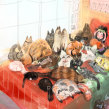 Cats and More - Portfolio Piece. Un proyecto de Ilustración tradicional e Ilustración infantil de Marissa Valdez - 03.01.2022
