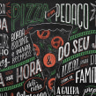 Ragazzo Fast Food. Design, Ilustração tradicional, Tipografia, Caligrafia, e Lettering projeto de Cristina Pagnoncelli - 04.01.2017