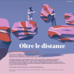 Oltre le distanze - Sito Web per Fondazione Agnelli e Google. Un proyecto de Diseño editorial, Multimedia y Diseño Web de Stefano Cipolla - 21.02.2022