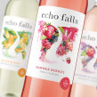 Fruits illustration for Echo Falls Wine packaging. Illustration project by Enya Todd - 02.23.2022