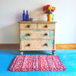 Pink Posey Rag Rug. Un proyecto de Artesanía y Diseño textil de Elspeth Jackson (Ragged Life) - 24.02.2022