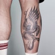 A-MEXICAN EAGLE. Un proyecto de Diseño, Ilustración tradicional y Diseño de tatuajes de Alan Shepard - 08.03.2022