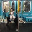 Subway poster and Wallpaper for the New York City  Metropolitan Transportation Authority . Un projet de Design , Illustration , et Conception de produits de James Yang - 22.08.2016