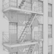 Escalera de incendios. Un progetto di Modellazione 3D di Alejandro Soriano - 15.03.2022
