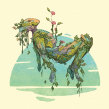 Botanical bots. Illustration project by Johanna Forster - 03.27.2022