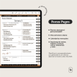 Planner Digital: Focus Pages. Un proyecto de Gestión y productividad							 de Ani Castro - 06.04.2022
