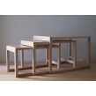 Mesas nido Nina. Un proyecto de Artesanía, Diseño y creación de muebles					 de Taller Piccolo - 07.04.2022