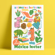 México lector — Afiche. Un proyecto de Dibujo de Camilo Castaño Quinchía - 20.04.2022
