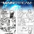 The MainStream Comic - Inks and Pencils . Un projet de Illustration traditionnelle, B, e dessinée, Dessin au cra, on et Illustration à l'encre de Tony Moy - 27.04.2022