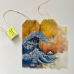 Painting on Used Tea Bags. Arts, Crafts, Painting, Sketching, Creativit, Watercolor Painting, and Realistic Drawing project by Ruby Silvious - 05.07.2022