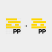 PP Logo. Design, and Graphic Humor project by Nico Ordozgoiti - 05.24.2022