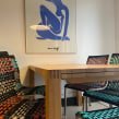 Restyling set sedie in alluminio . Un proyecto de Diseño, Artesanía, Diseño, creación de muebles					, Diseño de interiores, Upc, cling y Telar de Clara Arpini - 16.06.2022