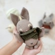 VICTOR the bat. Character Design, Creativit, Crochet, and Amigurumi project by Elisa Ems-Domenig - 06.19.2022