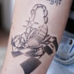ESCORPIÓN METAFÍSICO . Un proyecto de Diseño, Ilustración tradicional y Diseño de tatuajes de Alan Shepard - 11.05.2022
