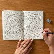 Final Project – Typography Sketchbook: Drawing Letters with Style. Lettering, Sketching, Creativit, Drawing, H, Lettering, and Sketchbook project by Joanna Muñoz - 06.20.2022
