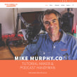 Website: Mike Murphy Co. Een project van  Br, ing en identiteit y Webdesign van Mike Murphy - 13.08.2015